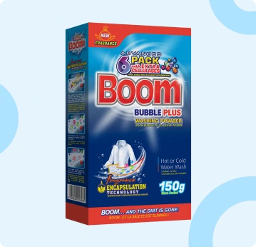 Book Box Boom Washing Powder 250g - 1.5 kg