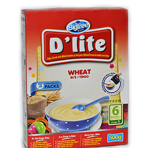 dlite-wheat- baby D'lite Kids Cereal 250g - 500g