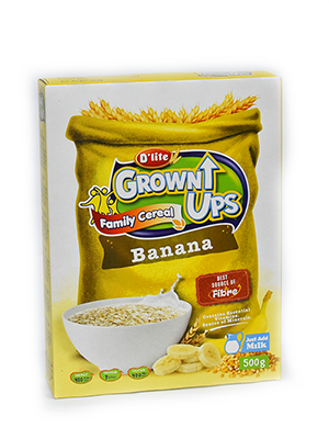 grown3 – Banana D'Lite Grown-Ups Cereal 500 g